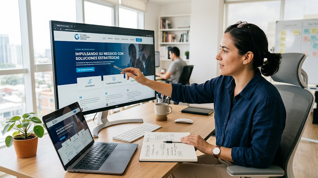 Proyecto de web corporativa RedMocion