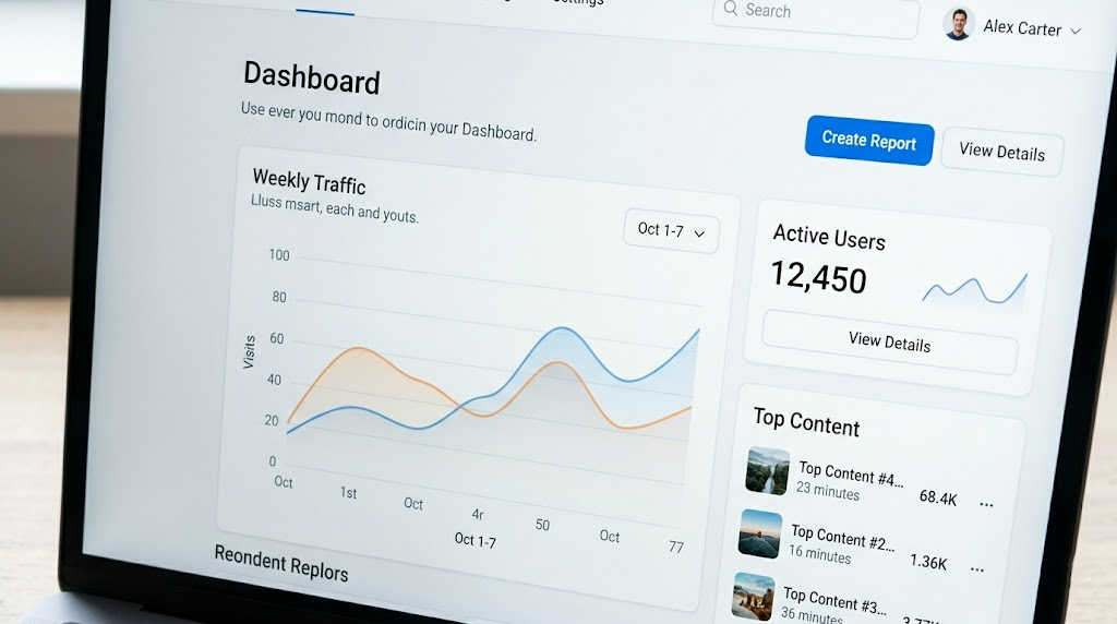 Detalle de diseño y funcionalidad web