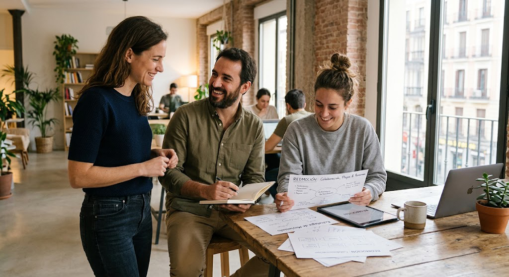 Imagen cercana y humana de RedMocion